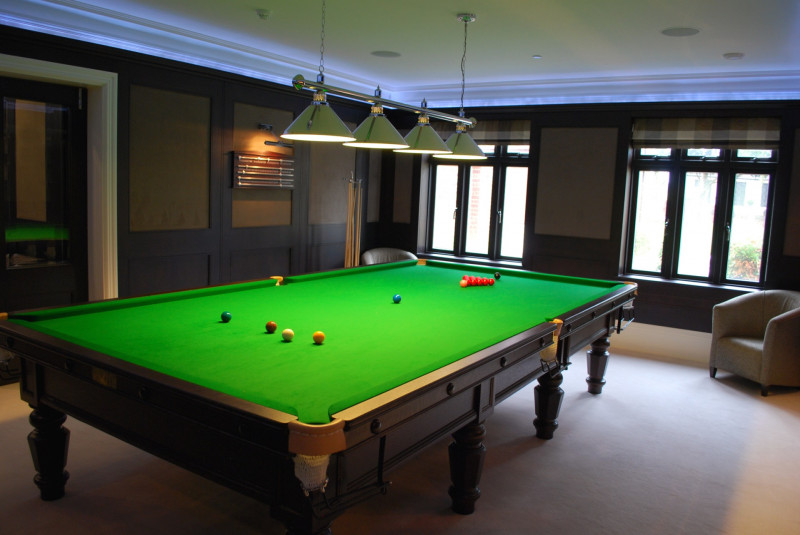 snooker table